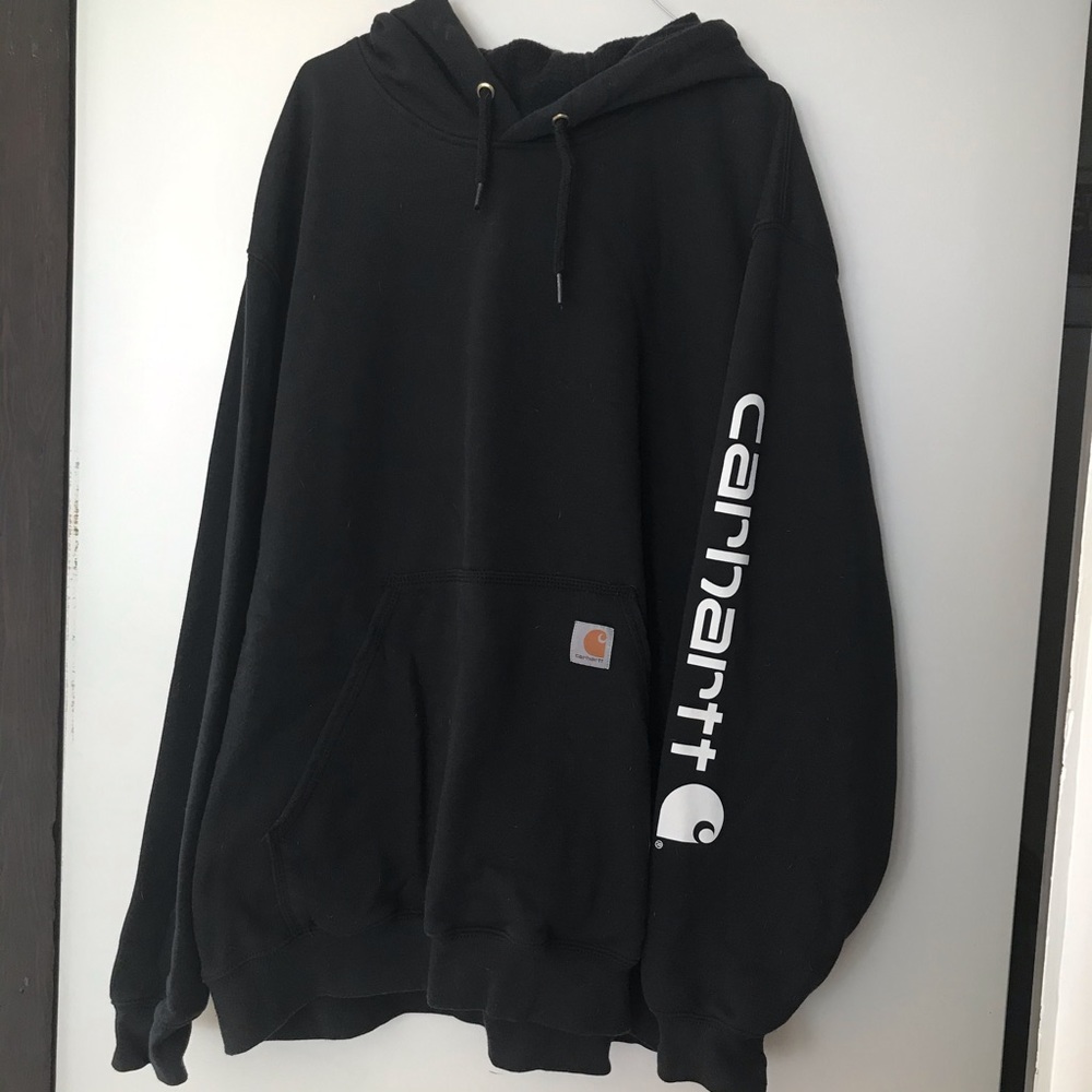 ▪️carhartt black hoodie ▪️